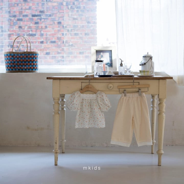 Mkids - Korean Baby Fashion - #babyclothing - Anna Flower Blouse - 5