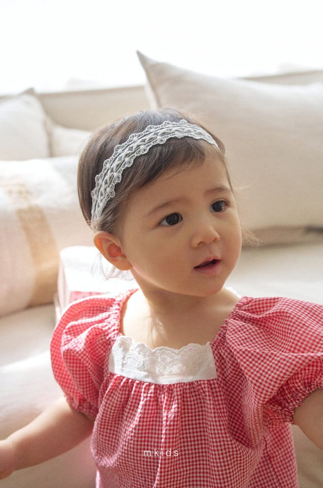 Mkids - Korean Baby Fashion - #babyfashion - Anna Check  Blouse - 7