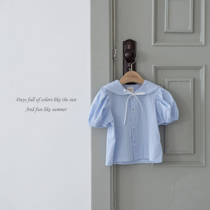 Mkids - Korean Baby Fashion - #onlinebabyboutique - Ann Sera Blouse - 2