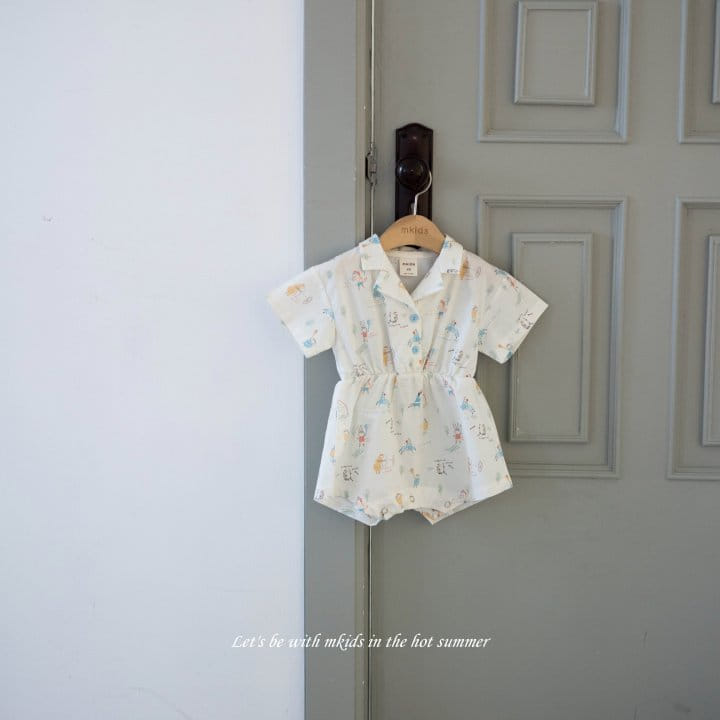 Mkids - Korean Baby Fashion - #onlinebabyshop - Alo Body Suit - 7