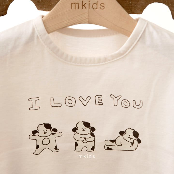 Mkids - Korean Baby Fashion - #smilingbaby - Puppy Tee - 6