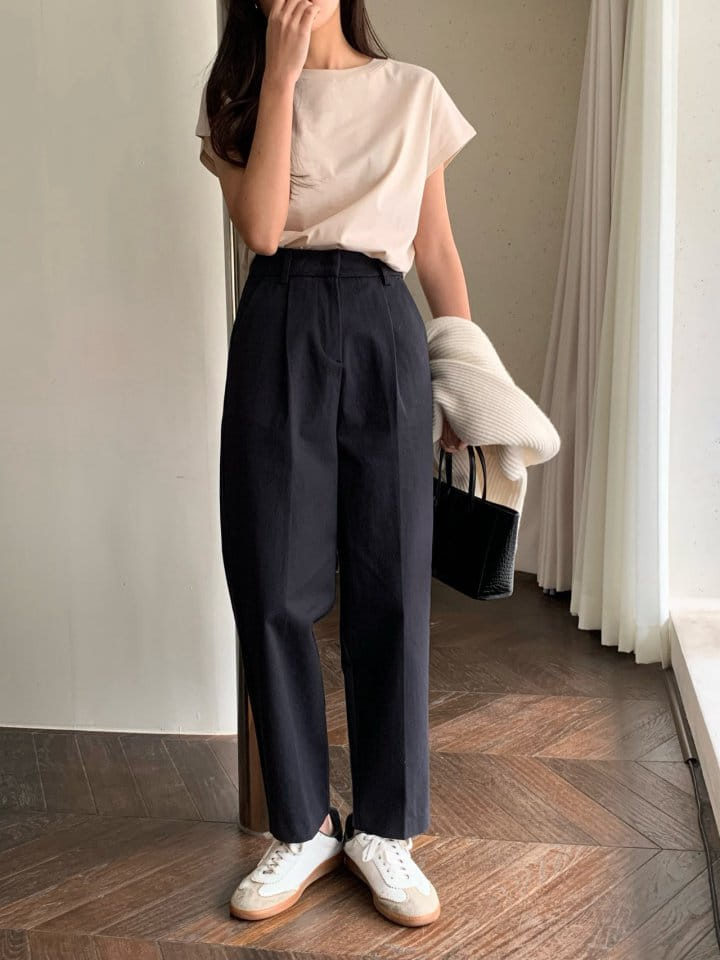 Moani - Korean Women Fashion - #womensfashion - C Pintuck Chino Pants - 3