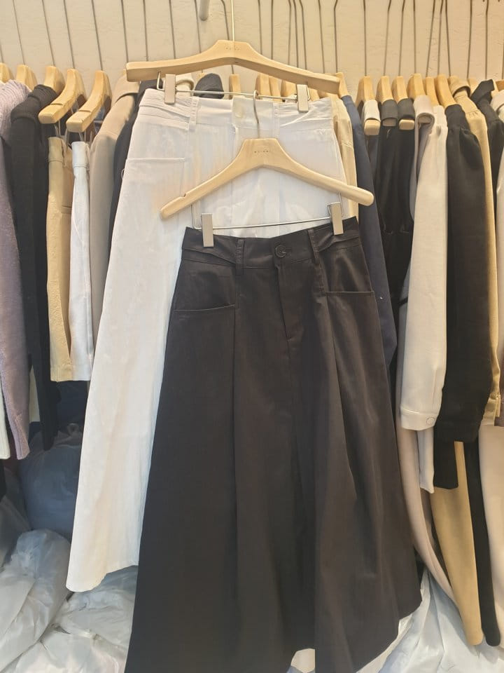 Moirai - Korean Women Fashion - #momslook - Thin Skirt - 3
