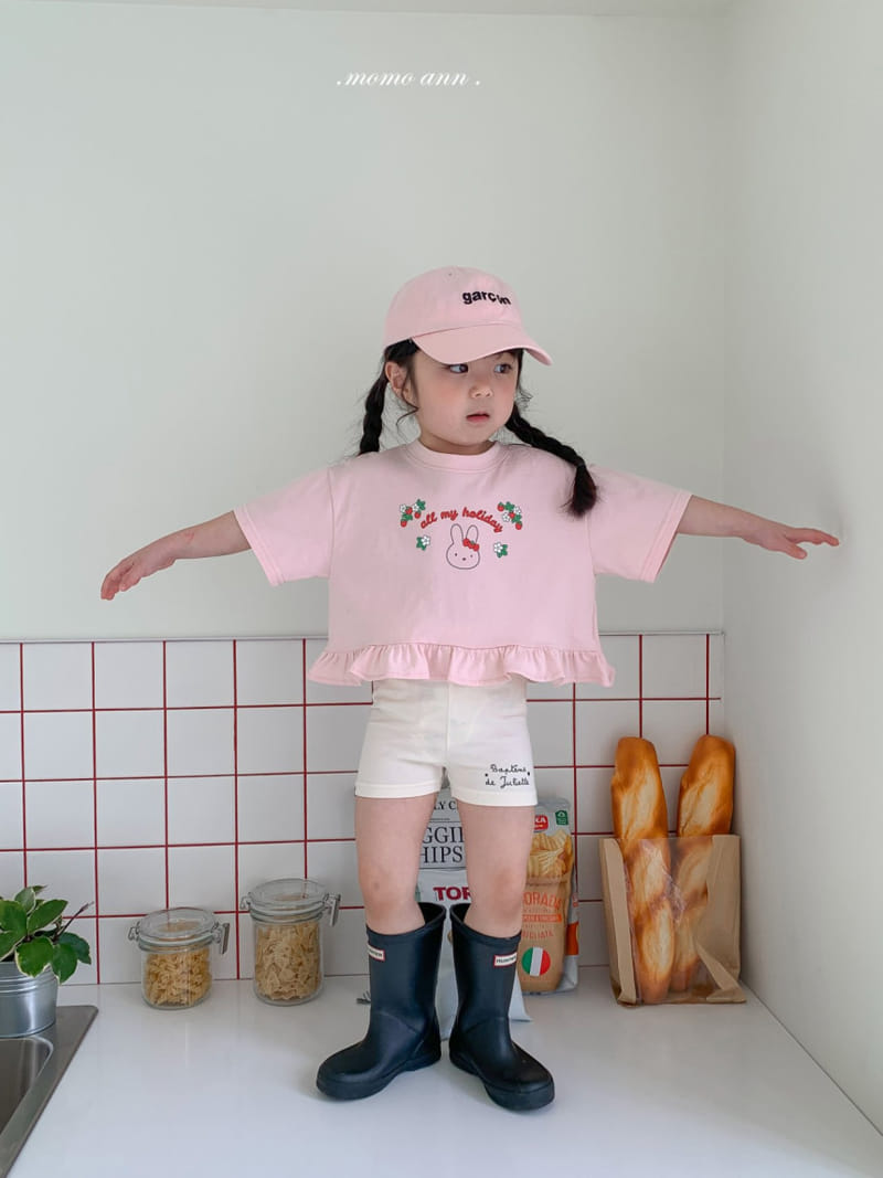 Momo Ann - Korean Children Fashion - #Kfashion4kids - Berry Frill Tee - 3