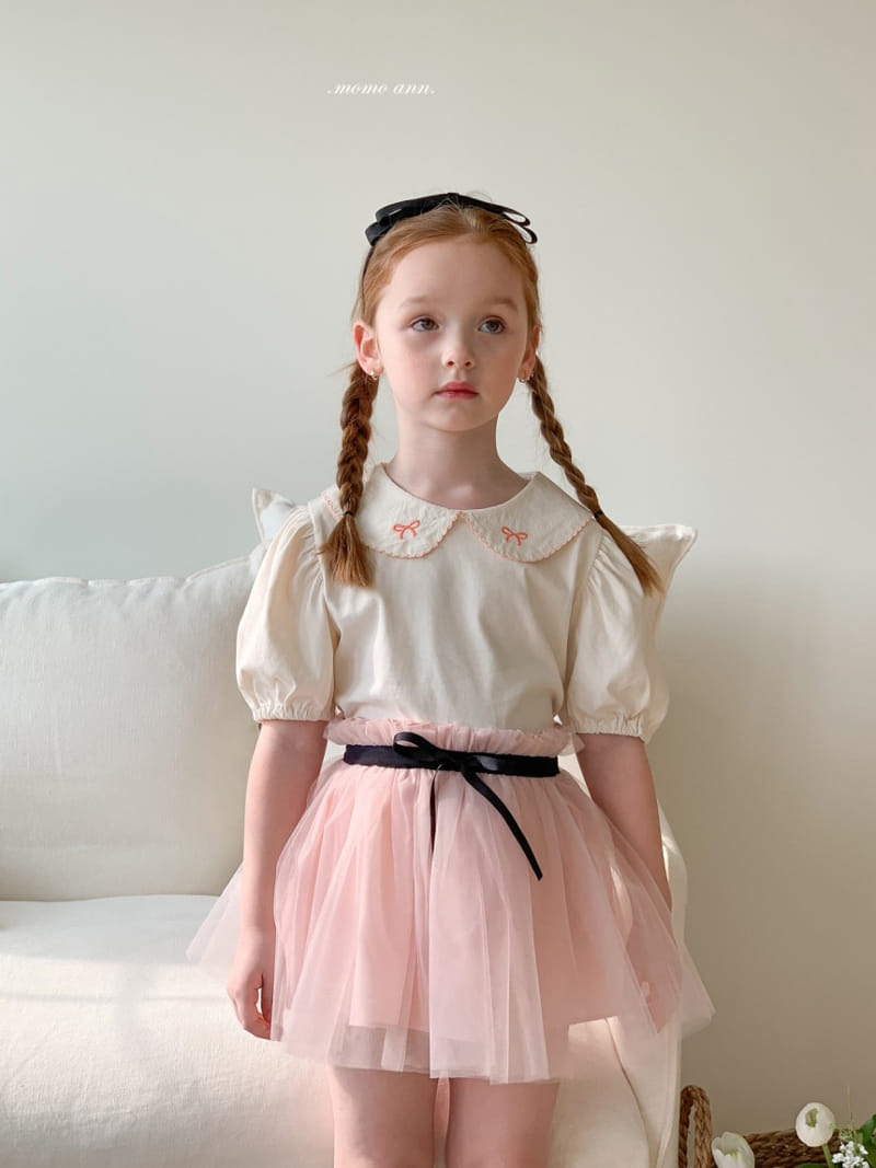 Momo Ann - Korean Children Fashion - #Kfashion4kids - Only Collar Tee - 7