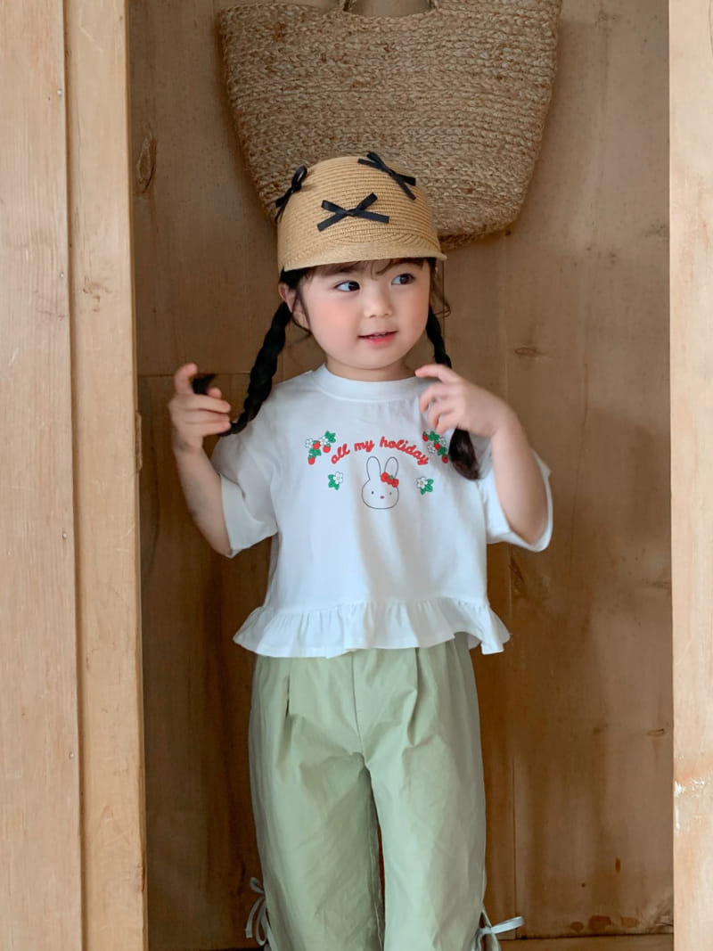 Momo Ann - Korean Children Fashion - #childofig - Berry Frill Tee - 9