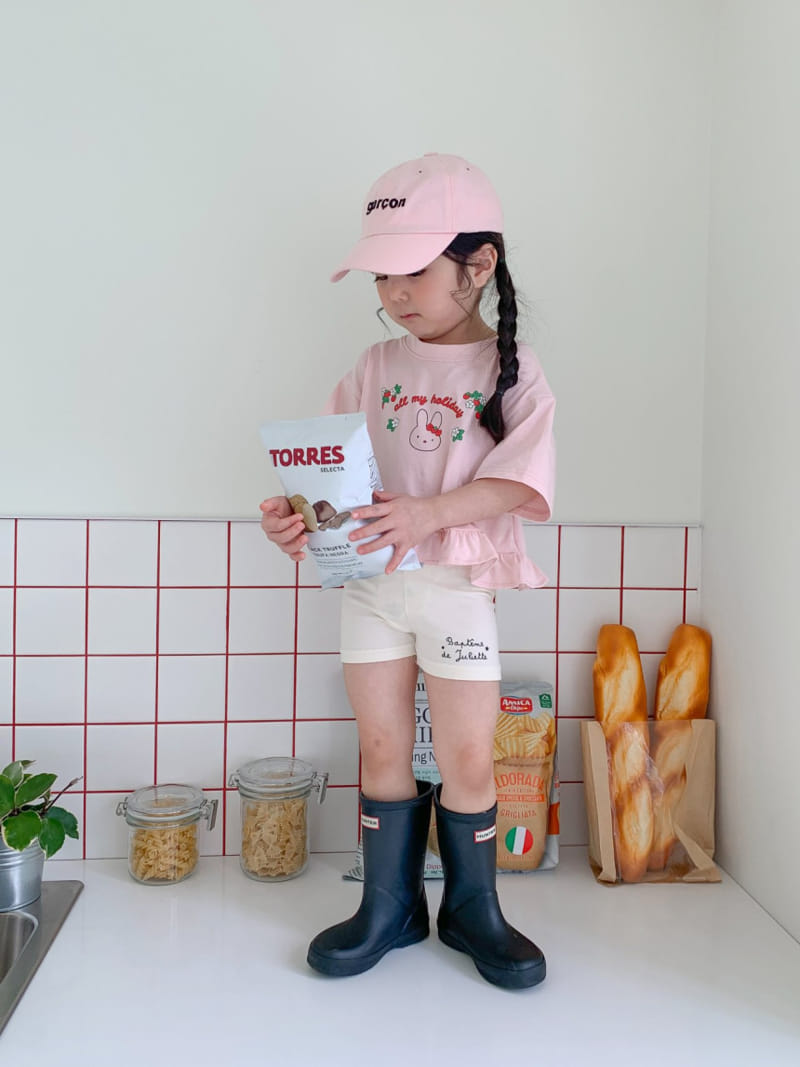 Momo Ann - Korean Children Fashion - #childrensboutique - Berry Frill Tee - 10