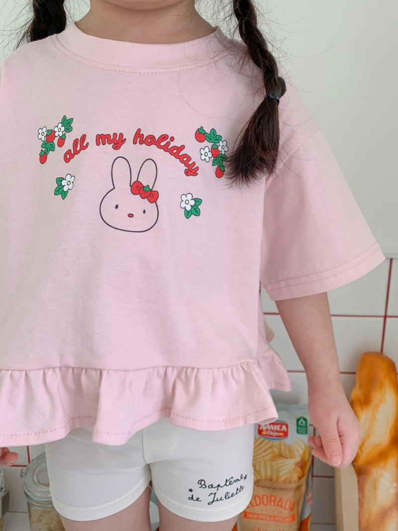 Momo Ann - Korean Children Fashion - #designkidswear - Berry Frill Tee - 11