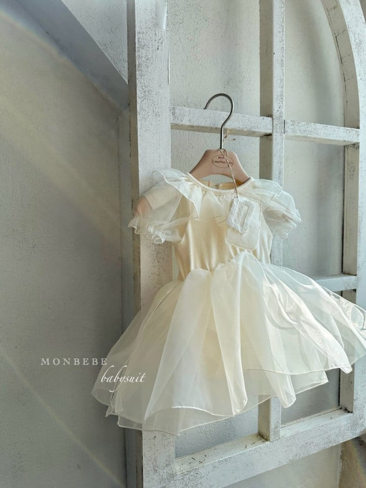 Monbebe - Korean Baby Fashion - #onlinebabyboutique - Adel Body Suit - 2