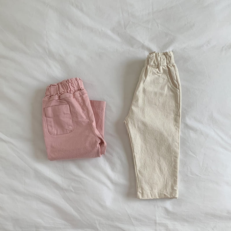 Moncher Chouchou - Korean Children Fashion - #designkidswear - Lala Pocket Pants