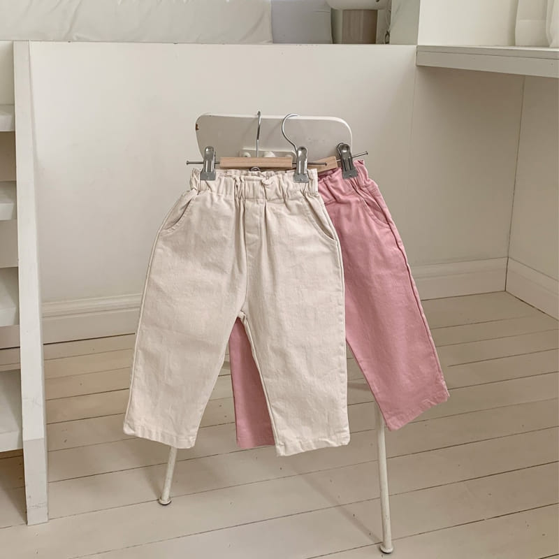 Moncher Chouchou - Korean Children Fashion - #fashionkids - Lala Pocket Pants - 4