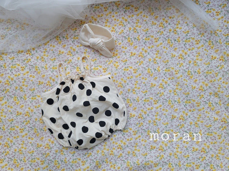 Moran - Korean Baby Fashion - #babyboutique - Bubble Bubble Body Suit Set - 2