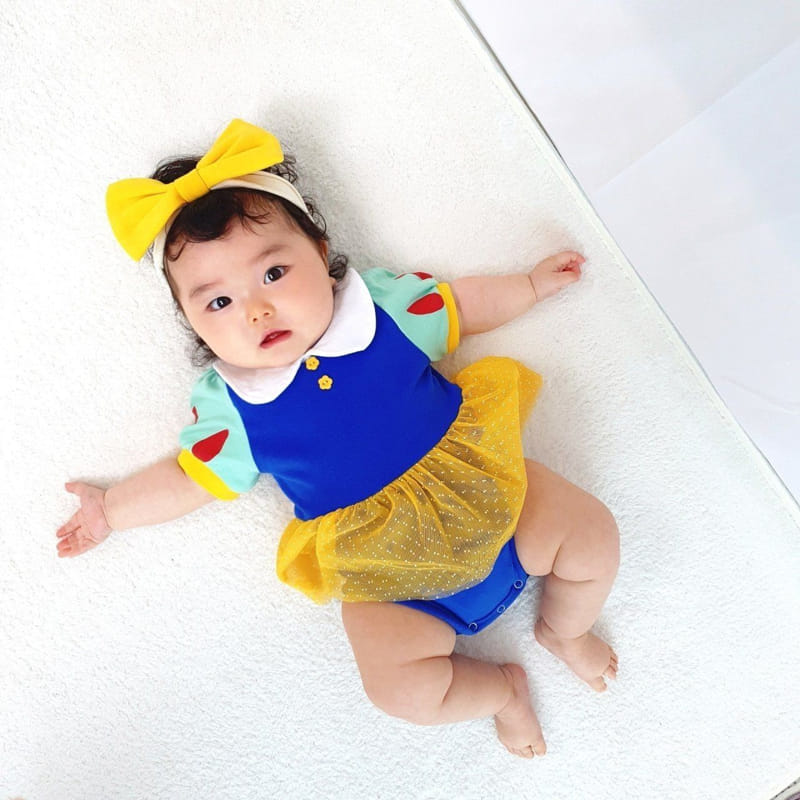 Moran - Korean Baby Fashion - #babyboutiqueclothing - Princess Body Suit Set - 9