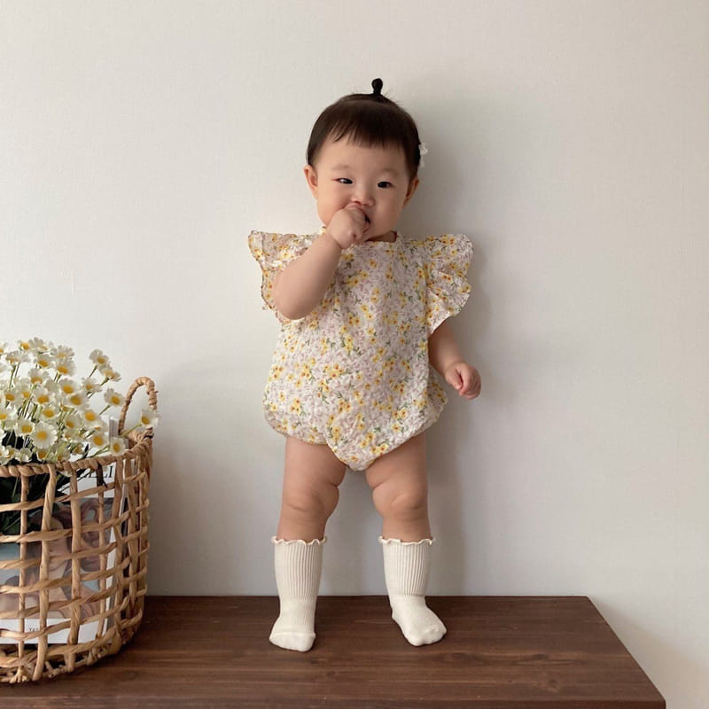 Moran - Korean Baby Fashion - #babyclothing - Mist Body Suit - 3