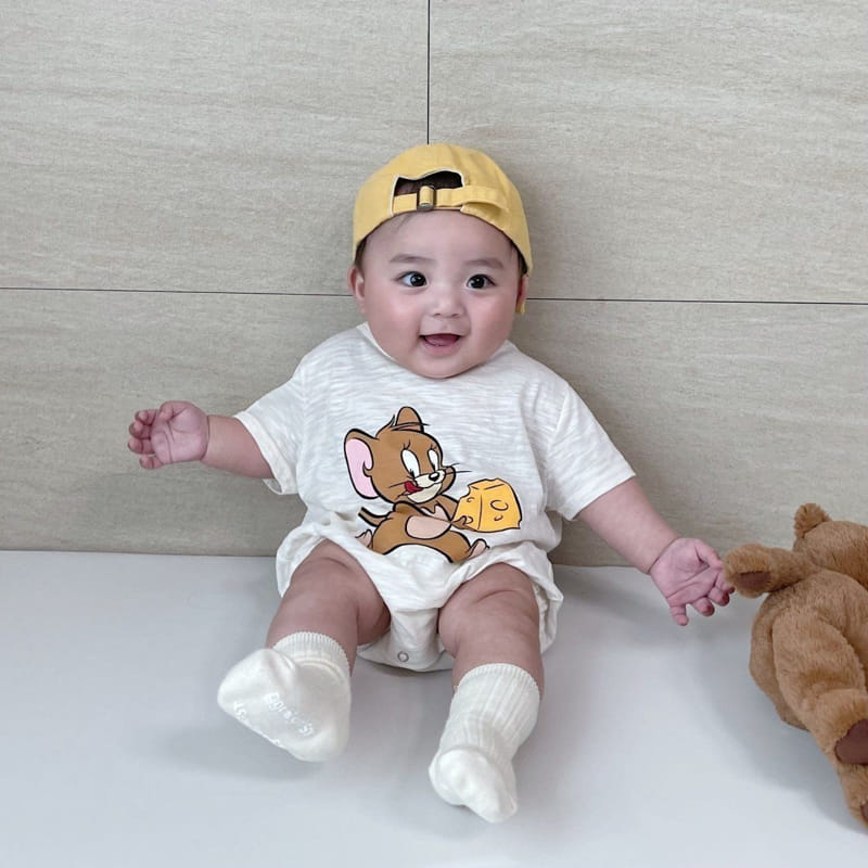 Moran - Korean Baby Fashion - #babyfashion - Jerry Slub Body Suit - 6