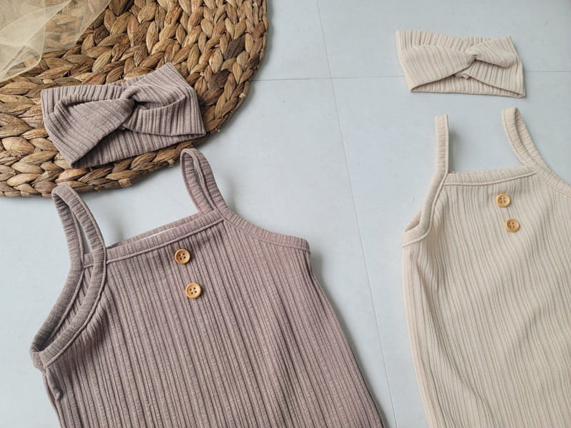 Moran - Korean Baby Fashion - #babyfashion - Easy ST Button Body Suit Set - 5