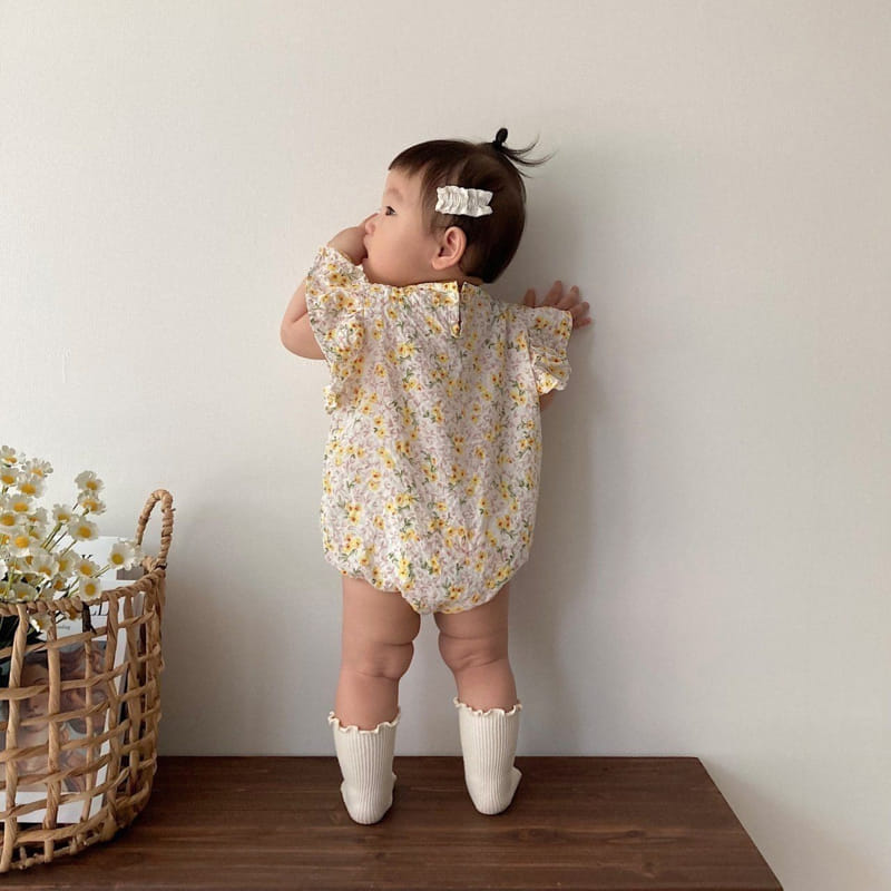Moran - Korean Baby Fashion - #babyclothing - Mist Body Suit - 4