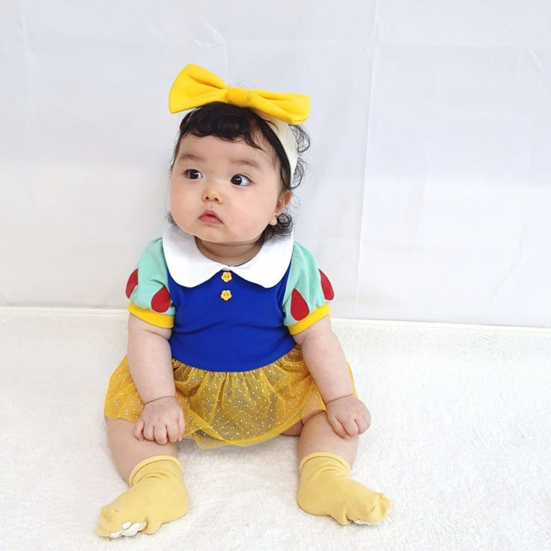 Moran - Korean Baby Fashion - #babyfashion - Princess Body Suit Set - 11