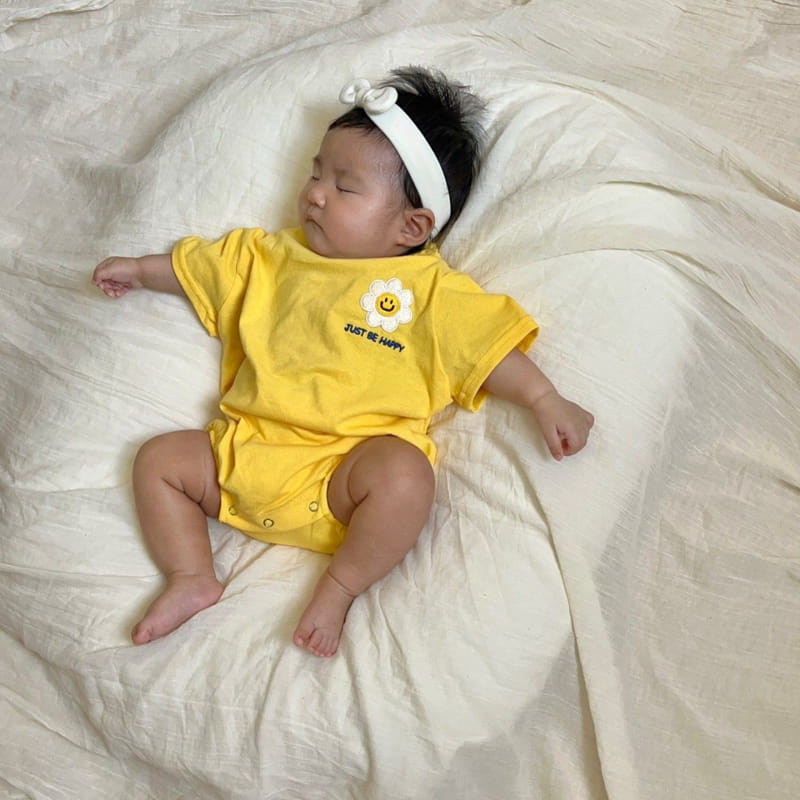 Moran - Korean Baby Fashion - #babyfever - Happy Daisy Body Suit - 11