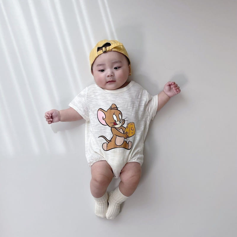 Moran - Korean Baby Fashion - #babygirlfashion - Jerry Slub Body Suit - 8