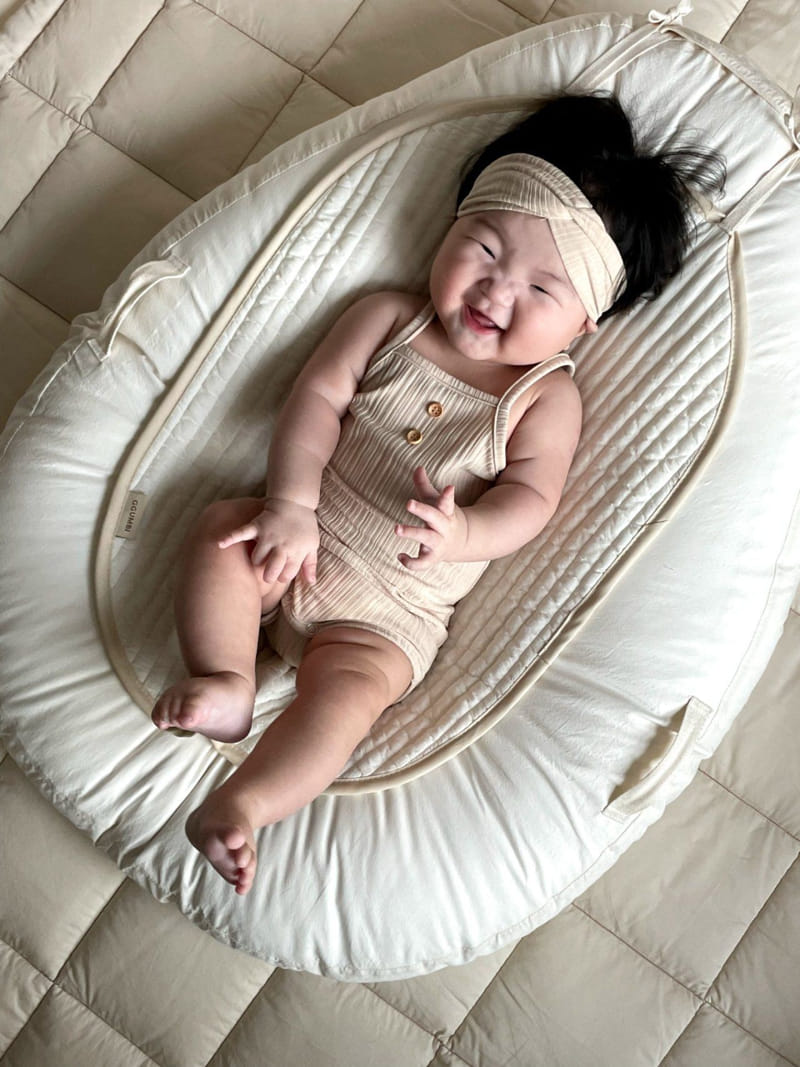 Moran - Korean Baby Fashion - #babygirlfashion - Easy ST Button Body Suit Set - 7