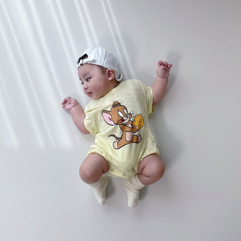 Moran - Korean Baby Fashion - #babylifestyle - Jerry Slub Body Suit - 9