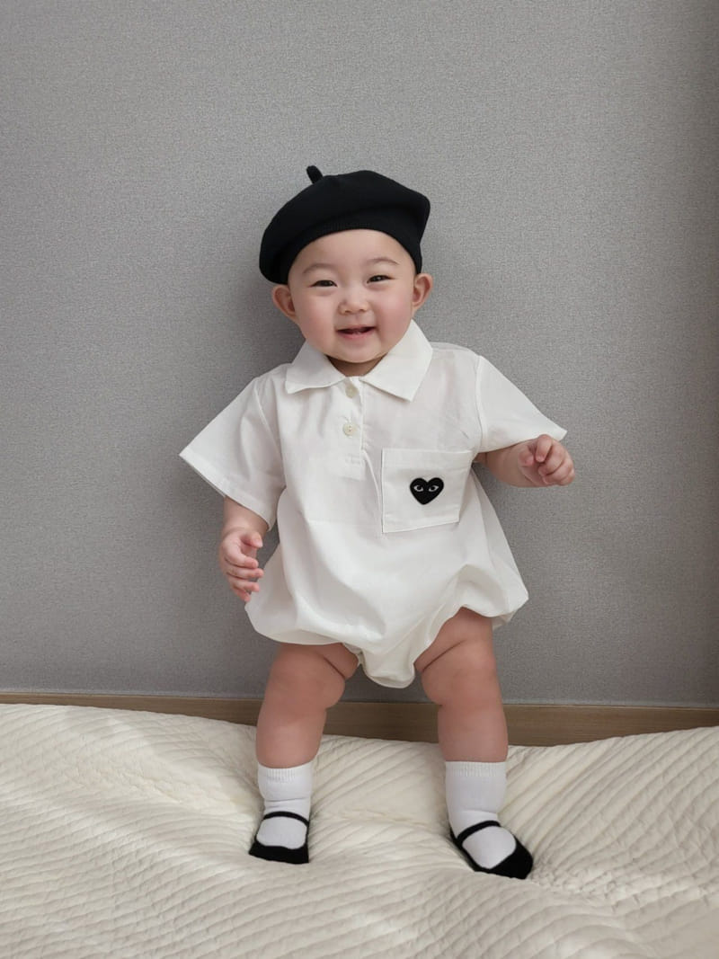Moran - Korean Baby Fashion - #babyoninstagram - Shirt Body Suit - 3