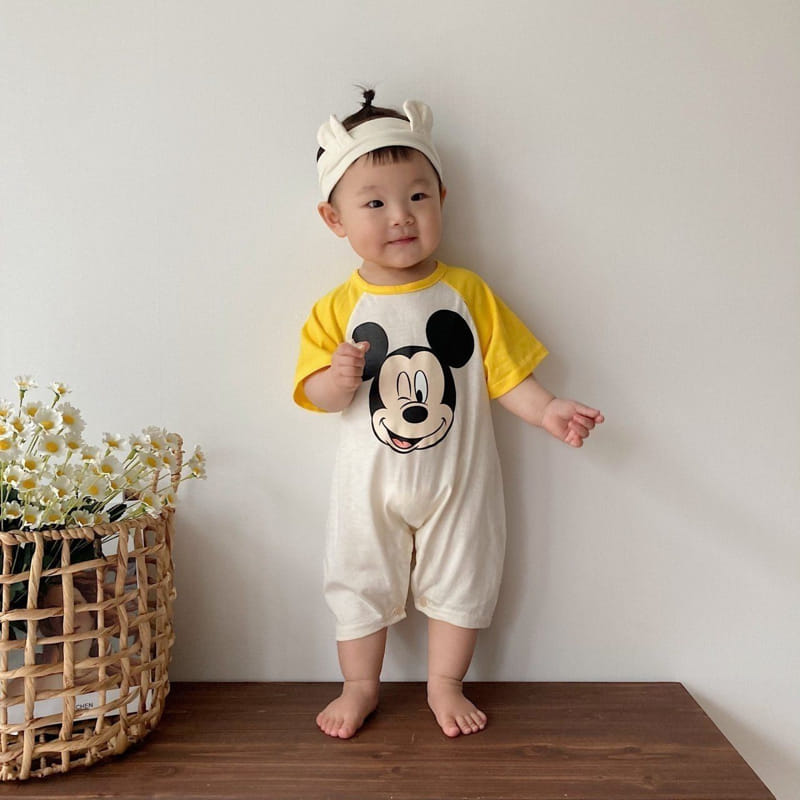 Moran - Korean Baby Fashion - #babyoninstagram - Kkureogi Body Suit - 2