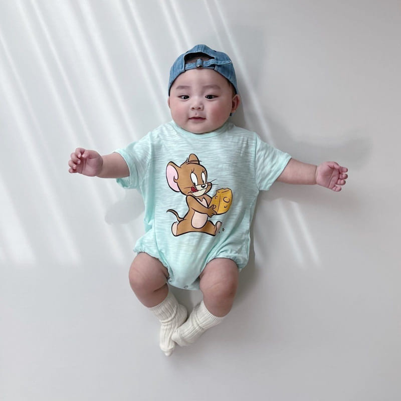 Moran - Korean Baby Fashion - #babyootd - Jerry Slub Body Suit - 11