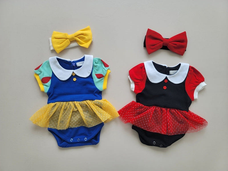 Moran - Korean Baby Fashion - #babyootd - Princess Body Suit Set