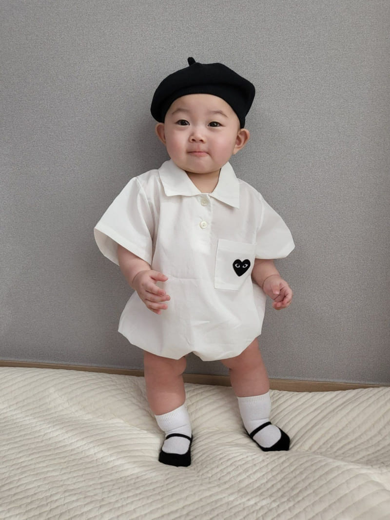 Moran - Korean Baby Fashion - #babyoutfit - Shirt Body Suit - 6