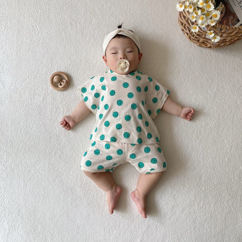 Moran - Korean Baby Fashion - #babywear - Bangle Top Bottom Set - 7