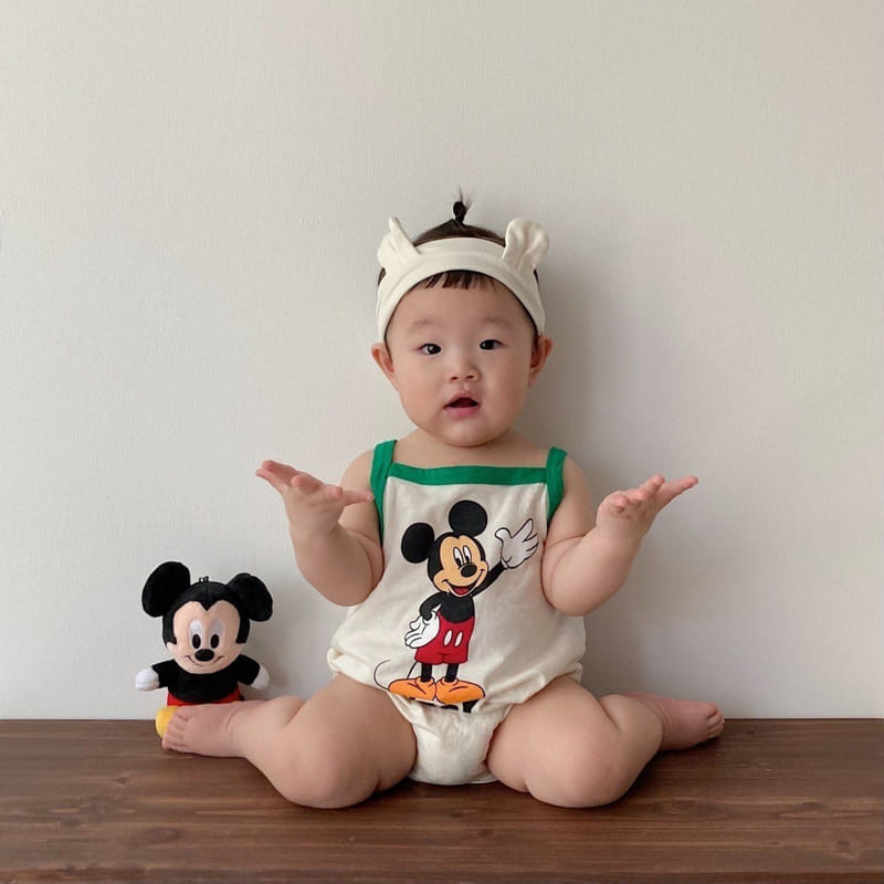 Moran - Korean Baby Fashion - #onlinebabyboutique - Hiroo Body Suit Set - 3