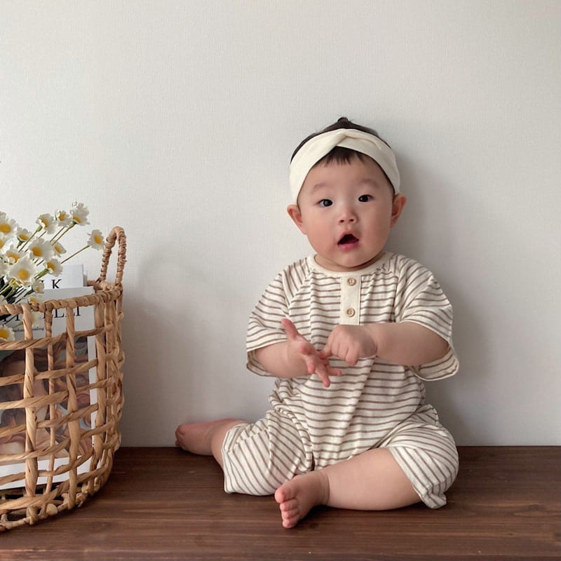 Moran - Korean Baby Fashion - #onlinebabyshop - Mono Body Suit  - 10