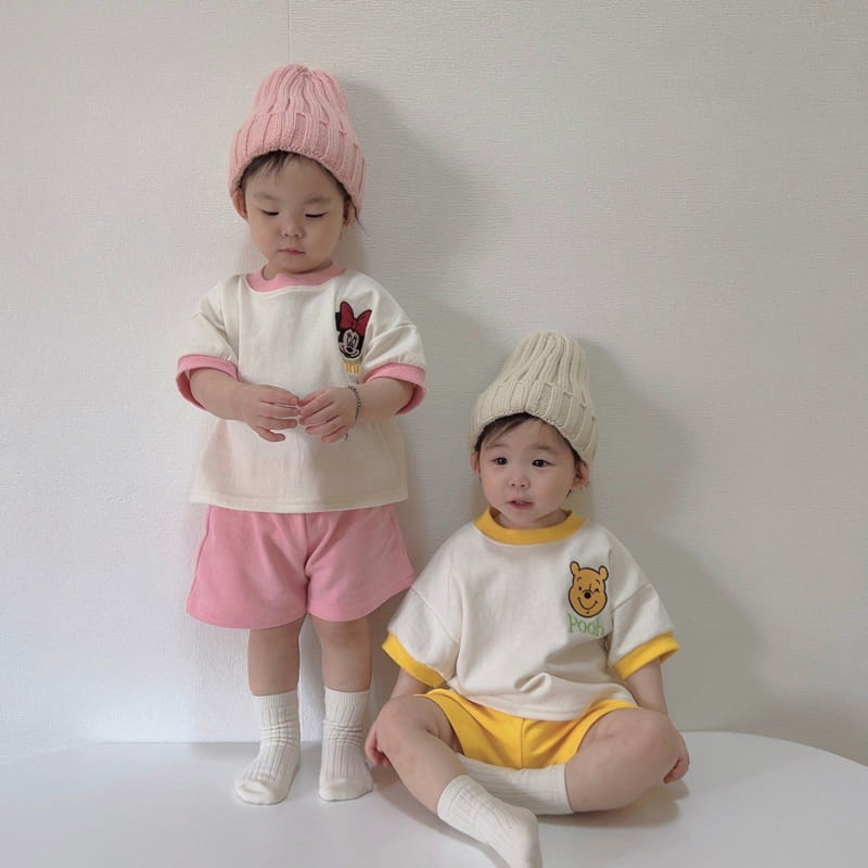 Moran - Korean Children Fashion - #magicofchildhood - Peekaboo Top Bottom Set - 9