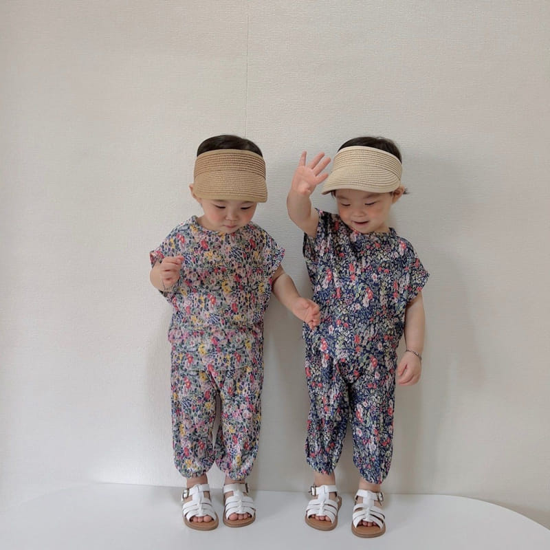 Moran - Korean Children Fashion - #prettylittlegirls - Monble Pleats Top Bottom Set - 6