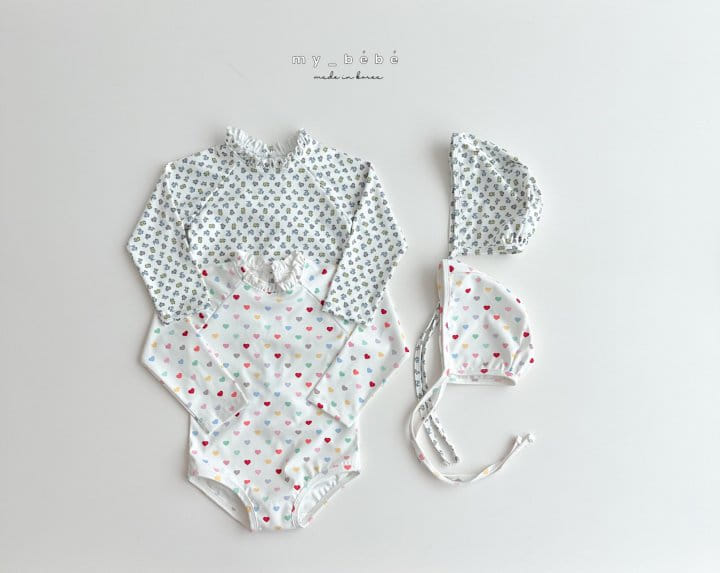 My Bebe - Korean Baby Fashion - #babyclothing - Frill Swim Wear - 2