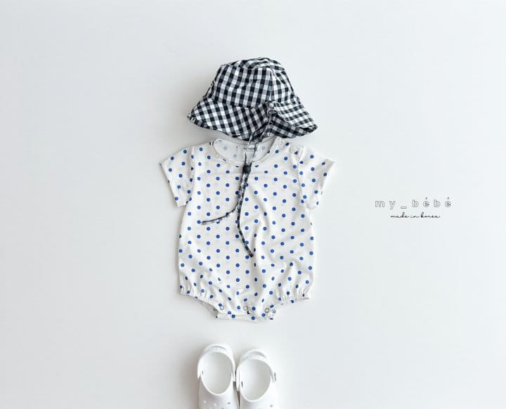 My Bebe - Korean Baby Fashion - #babyfashion - Check Bucket Hat - 10