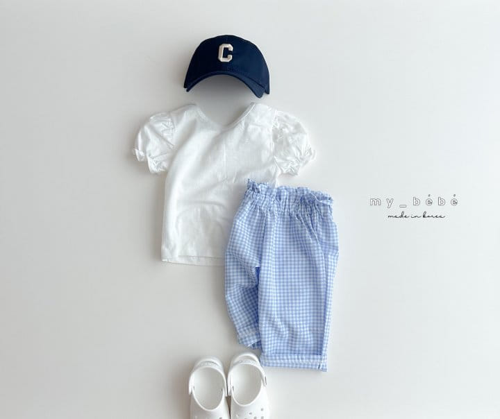 My Bebe - Korean Baby Fashion - #babyfever - Embroidery Cap - 10