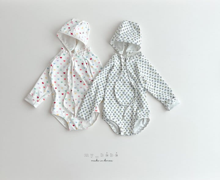 My Bebe - Korean Baby Fashion - #babyfashion - Frill Swim Wear - 4