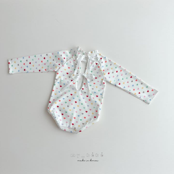 My Bebe - Korean Baby Fashion - #babyootd - Frill Swim Wear - 8