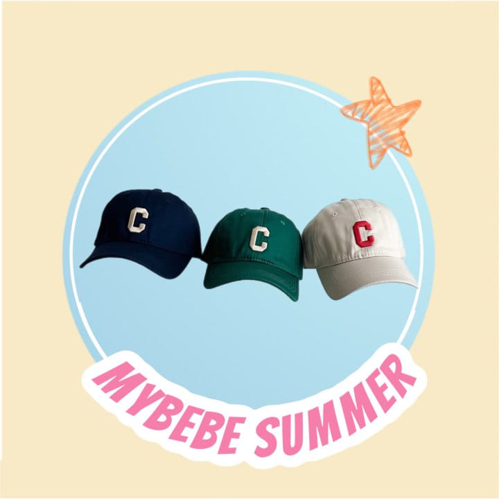 My Bebe - Korean Baby Fashion - #babyoutfit - Embroidery Cap
