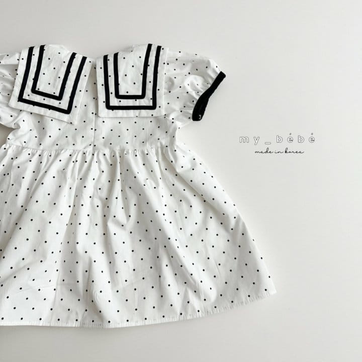 My Bebe - Korean Children Fashion - #childrensboutique - Sailor Marine One-Piece - 6