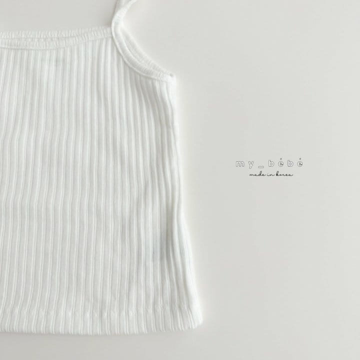 My Bebe - Korean Children Fashion - #designkidswear - Butter Sleeveless Easy Wear - 10