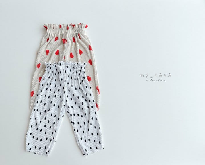 My Bebe - Korean Children Fashion - #kidsshorts - Chalrang Pleats Pants - 2
