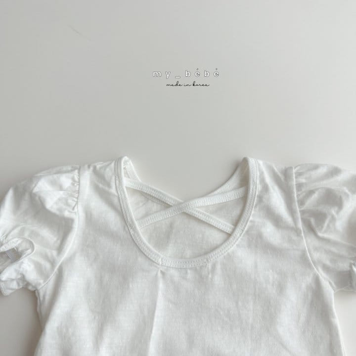 My Bebe - Korean Children Fashion - #littlefashionista - X Tee - 7