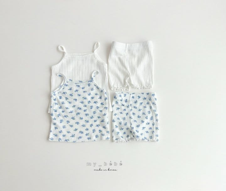 My Bebe - Korean Children Fashion - #minifashionista - Butter Sleeveless Easy Wear - 5