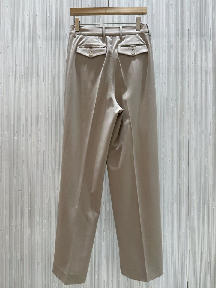 Neroli36 - Korean Women Fashion - #momslook - M Classic Wrinkle Pants - 3