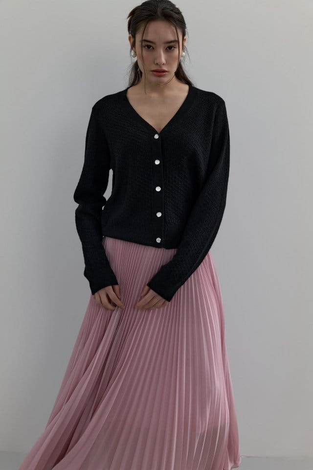 Neroli36 - Korean Women Fashion - #momslook - M Pearl Cardigan - 2