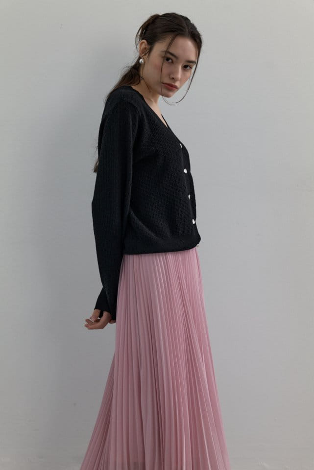 Neroli36 - Korean Women Fashion - #momslook - M Maxi Wrinkle Skirt - 3